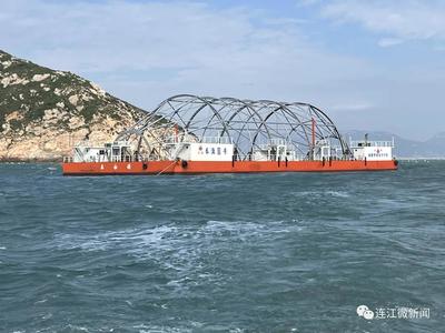 定海灣迎來新成員 本土研發海水養殖技術引領產業升級